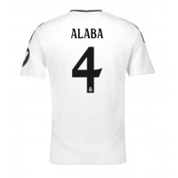 Real Madrid David Alaba #4 Hjemmebanetrøje 2024-25 Kortærmet